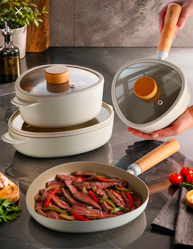 سرویس قابلمه گرانیتی 7پارچه فیکا ترکیه