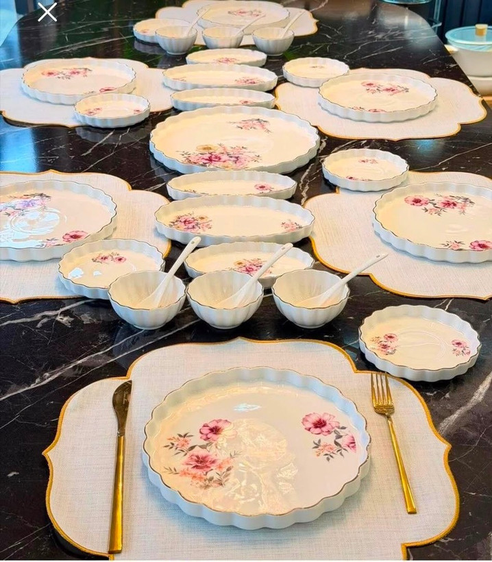 سرویس صبحانه خوری چینی31پارچه 6نفر ترکیه