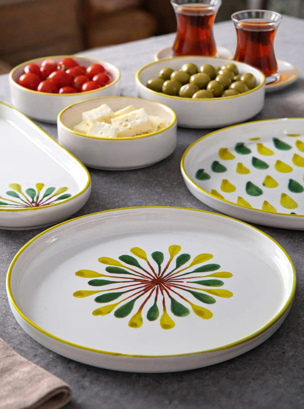 سرویس صبحانه خوری چینی14پارچه6نفر ترکیه