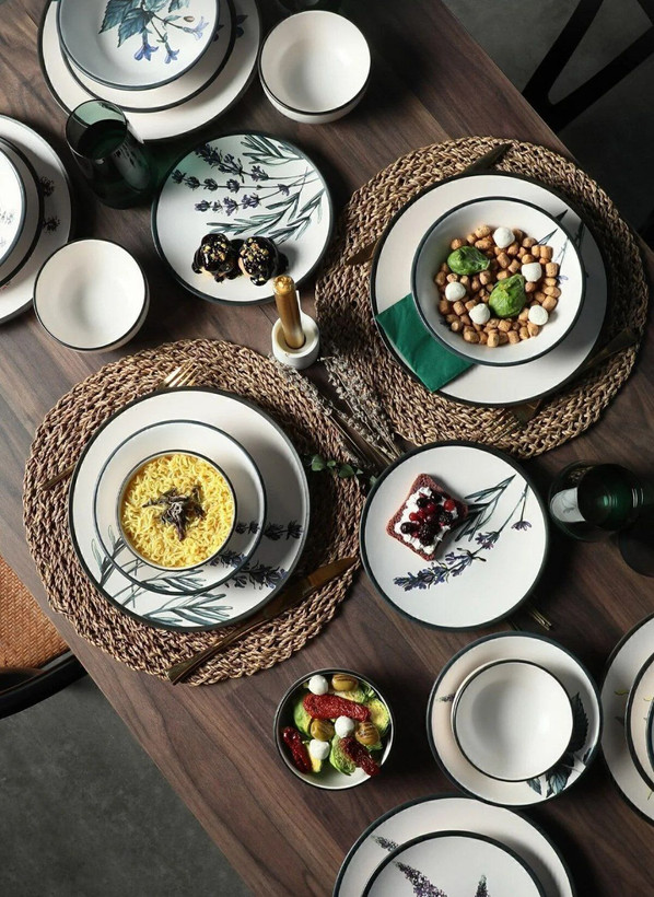 سرویس غذاخوری چینی 24پارچه 6نفر ترکیه