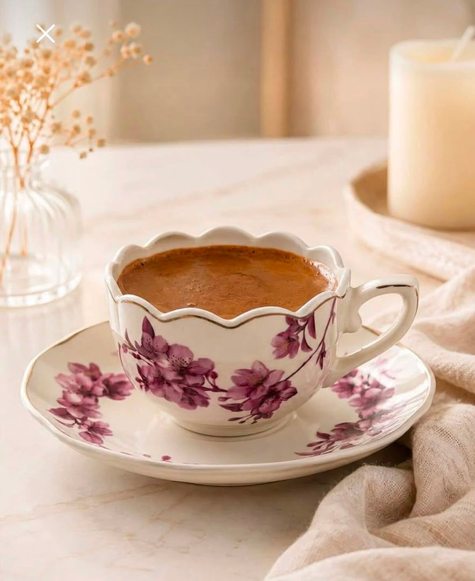 سرویس چای خوری چینی 6نفر 12پارچه ترکیه
