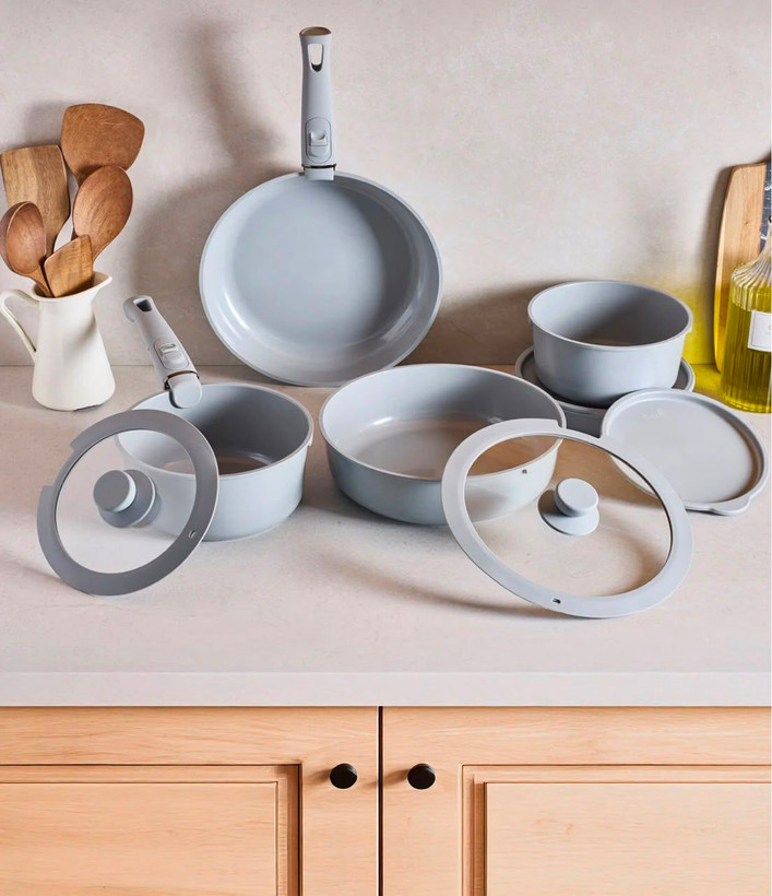 سرویس قابلمه دسته جداشونده گرانیتی13پارچه ترکیه