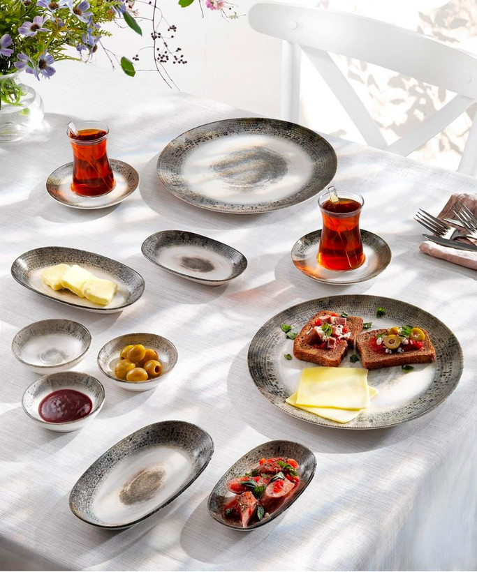 سرویس صبحانه خوری چینی32پارچه6نفرشفر ترکیه