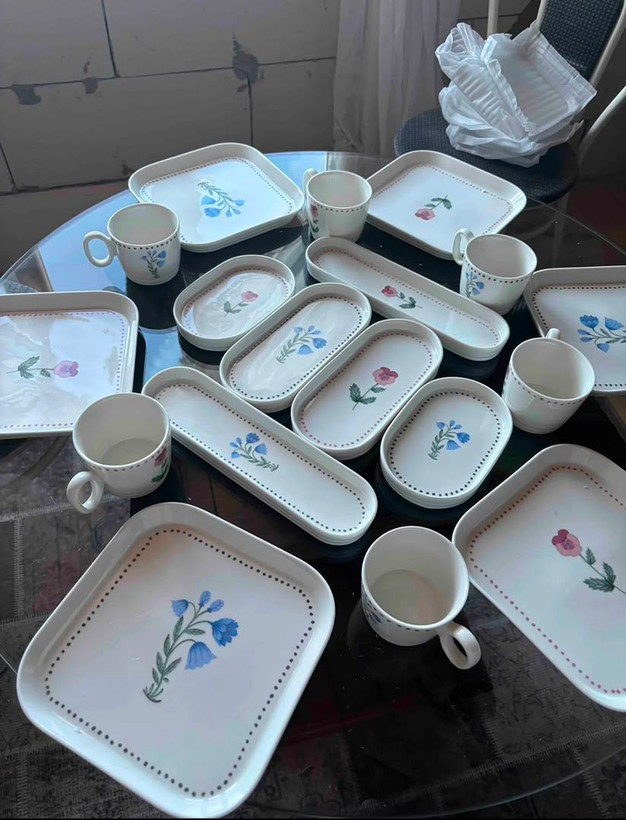 سرویس صبحانه خوری چینی30پارچه 6نفر ترکیه