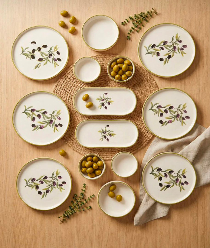 سرویس صبحانه خوری چینی14پارچه 6نفر ترکیه