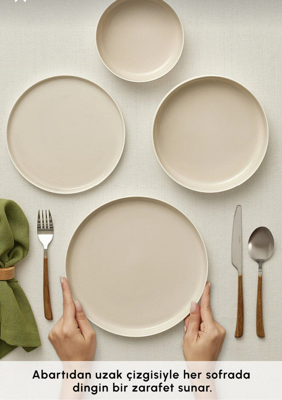 سرویس غذاخوری چینی 24پارچه 6نفر ترکیه