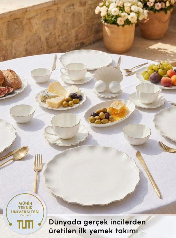 سرویس صبحانه خوری چینی29پارچه 6نفر Karacaترکیه