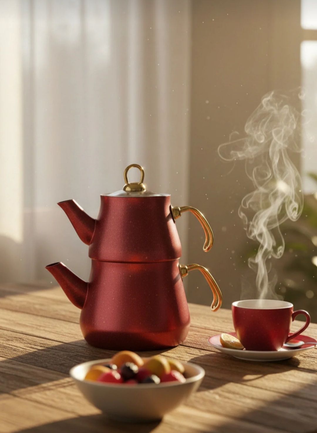 کتری قوری گرانیتی ترکیه