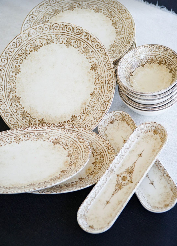 سرویس صبحانه خوری چینی16پارچه 6نفر هدا ترکیه