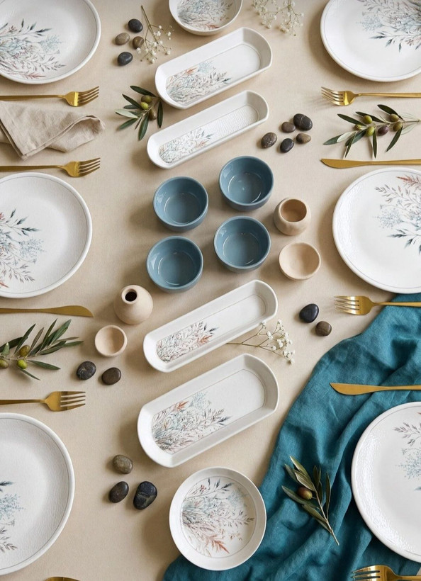 سرویس صبحانه خوری چینی 16پارچه 6نفر ترکیه