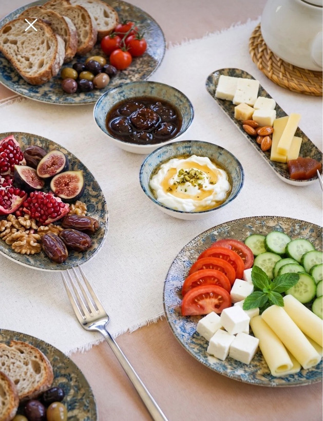 سرویس صبحانه خوری چینی16پارچه 6نفر هدا ترکیه