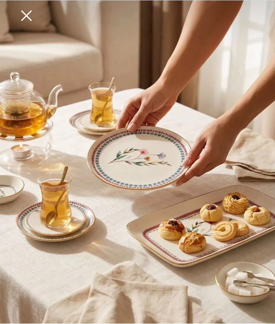 سرویس صبحانه خوری چینی29پارچه 6نفر ترکیه