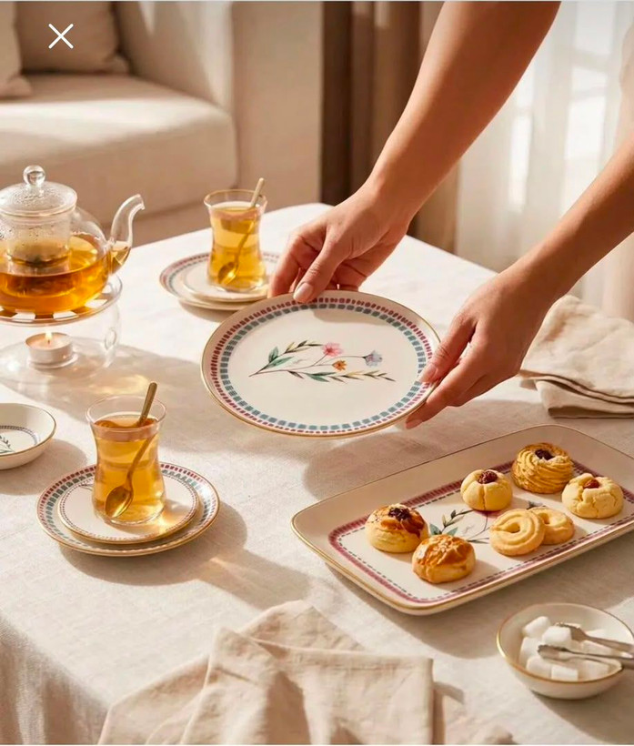 سرویس صبحانه خوری چینی29پارچه 6نفر ترکیه