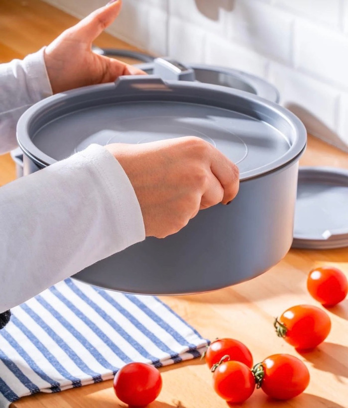 سرویس قابلمه گرانیتی9 پارچهBioGrey ترکیه