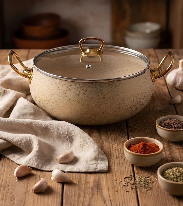 سرویس قابلمه گرانیتی 7 پارچه ترکیه