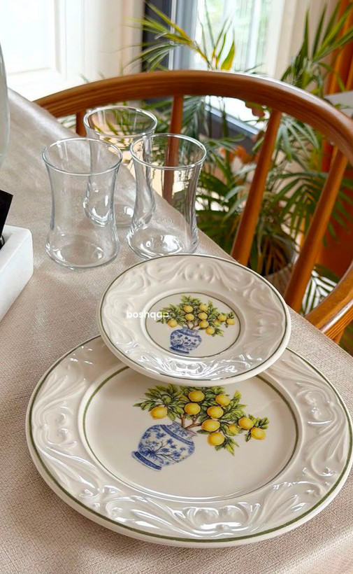 سرویس صبحانه خوری چینی18پارچه 6نفر Casa Lemone ترکیه