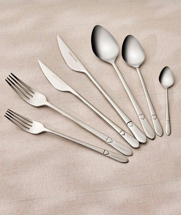 سرویس قاشق و چنگال 84 پارچه۱۲ نفر مدل لاو کاراجا ترکیه