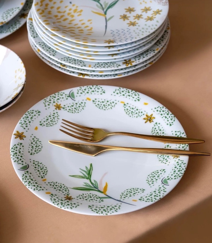 سرویس غذاخوری چینی 24پارچه 6نفر کوتاهیا ترکیه